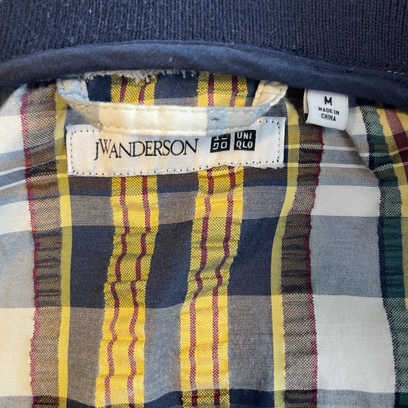 Uniqlo x J. W. Anderson Seersucker Bomber Jacket, Size S - Picture 4 of 6